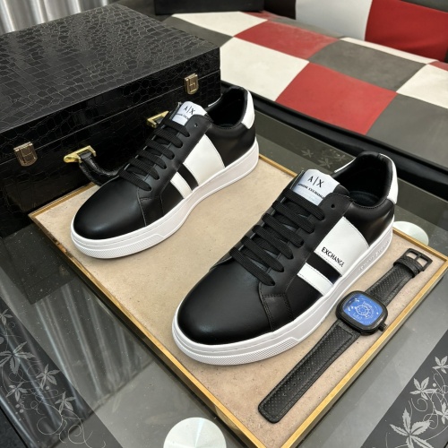 Armani Casual Shoes For Men #1208312 $76.00 USD, Wholesale Replica Armani Casual Shoes