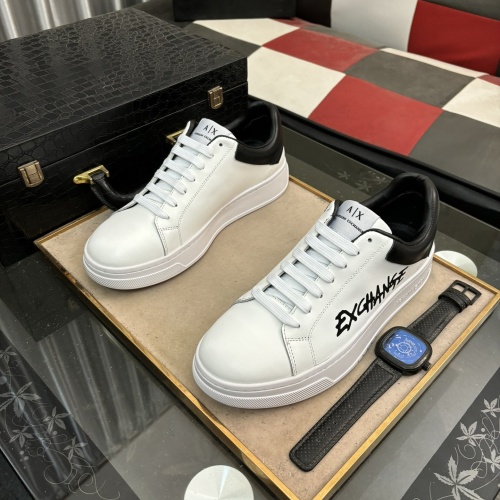 Armani Casual Shoes For Men #1208313 $76.00 USD, Wholesale Replica Armani Casual Shoes