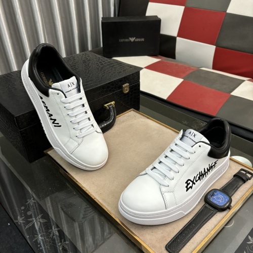 Replica Armani Casual Shoes For Men #1208313 $76.00 USD for Wholesale