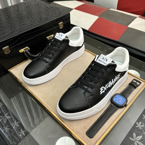 Armani Casual Shoes For Men #1208314 $76.00 USD, Wholesale Replica Armani Casual Shoes