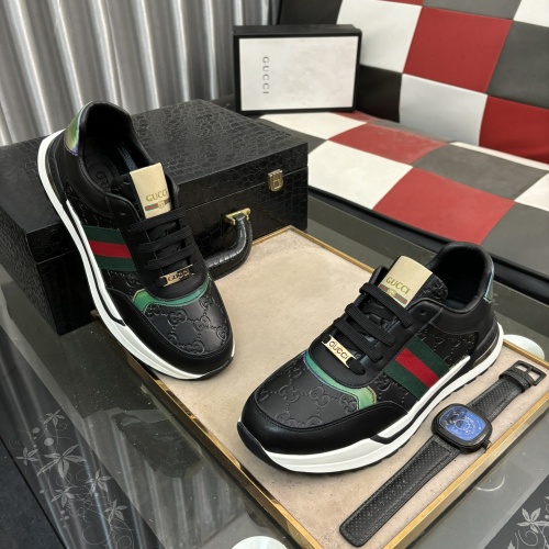 Replica Gucci Casual Shoes For Men #1208355 $76.00 USD for Wholesale