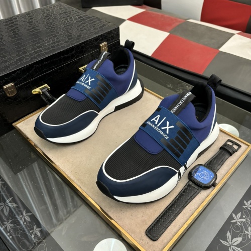 Armani Casual Shoes For Men #1208356 $80.00 USD, Wholesale Replica Armani Casual Shoes