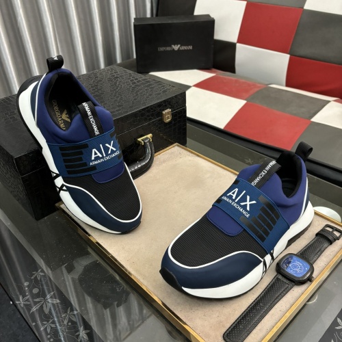 Replica Armani Casual Shoes For Men #1208356 $80.00 USD for Wholesale