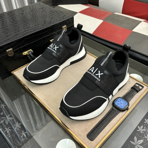 Armani Casual Shoes For Men #1208357 $80.00 USD, Wholesale Replica Armani Casual Shoes