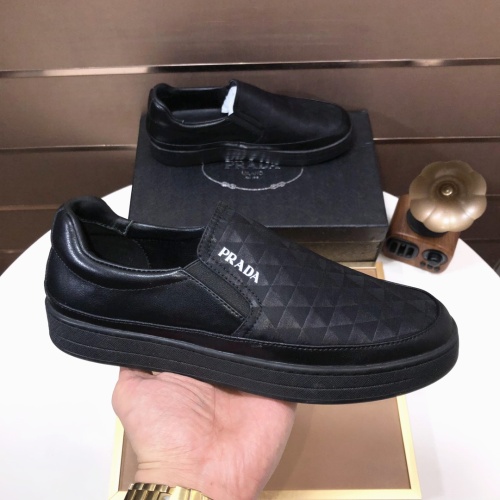 Replica Prada Casual Shoes For Men #1208360 $80.00 USD for Wholesale