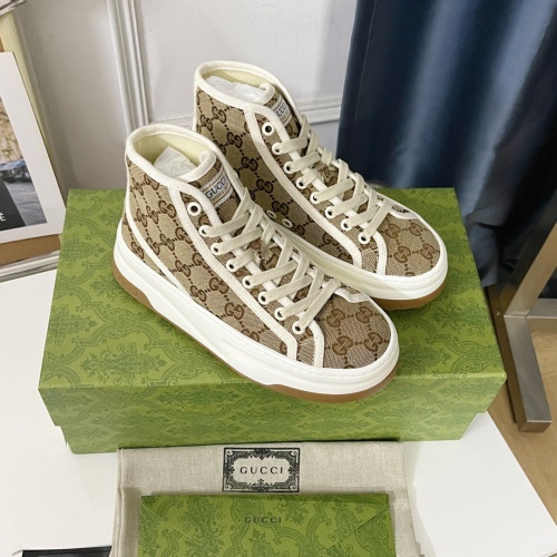 Replica Gucci High Tops Shoes For Men #1208373 $96.00 USD for Wholesale