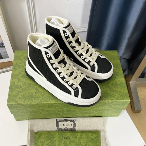 Replica Gucci High Tops Shoes For Men #1208375 $96.00 USD for Wholesale