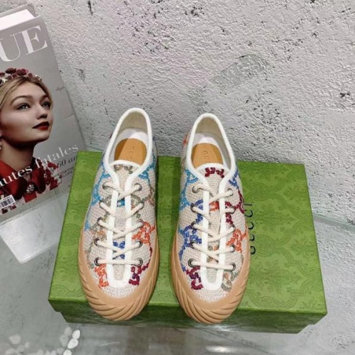 Replica Gucci Casual Shoes For Women #1208387 $72.00 USD for Wholesale