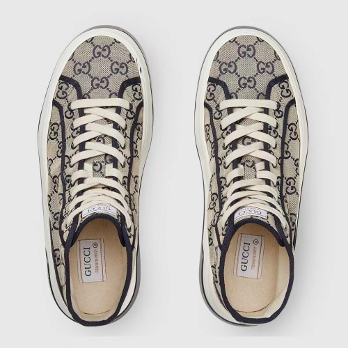 Replica Gucci High Tops Shoes For Men #1208418 $80.00 USD for Wholesale