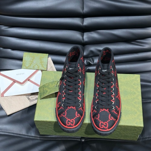 Replica Gucci High Tops Shoes For Women #1208438 $76.00 USD for Wholesale