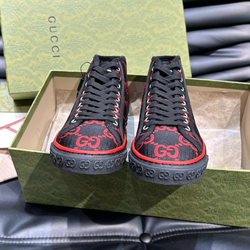 Replica Gucci High Tops Shoes For Women #1208438 $76.00 USD for Wholesale