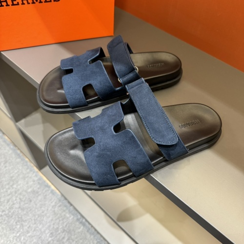 Hermes Slippers For Men #1208453 $52.00 USD, Wholesale Replica Hermes Slippers