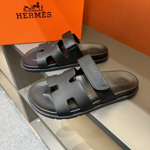 Hermes Slippers For Men #1208458 $52.00 USD, Wholesale Replica Hermes Slippers