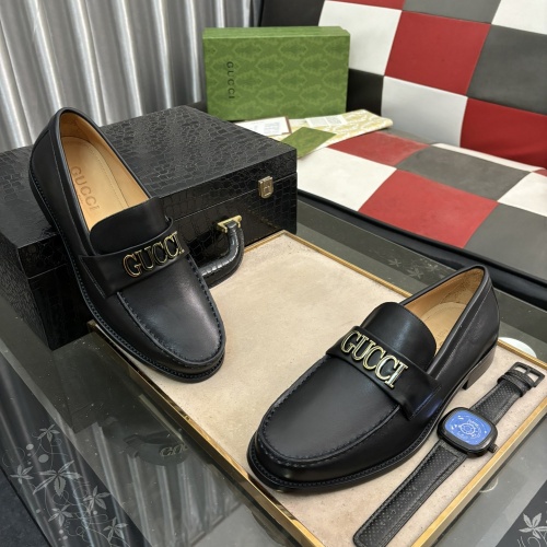 Replica Gucci Oxfords Shoes For Men #1208469 $100.00 USD for Wholesale