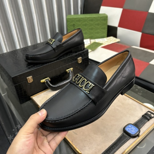 Replica Gucci Oxfords Shoes For Men #1208469 $100.00 USD for Wholesale