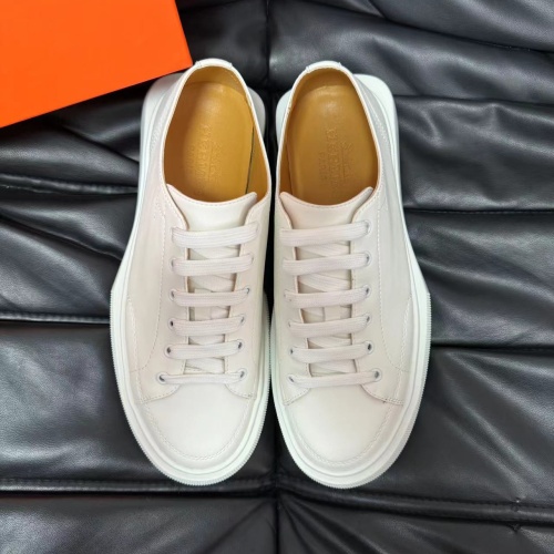 Replica Hermes Casual Shoes For Men #1208472 $76.00 USD for Wholesale