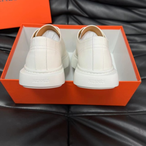 Replica Hermes Casual Shoes For Men #1208472 $76.00 USD for Wholesale