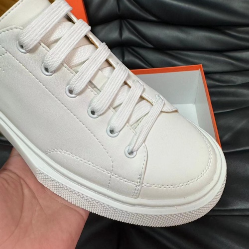 Replica Hermes Casual Shoes For Men #1208472 $76.00 USD for Wholesale