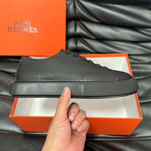 Replica Hermes Casual Shoes For Men #1208473 $76.00 USD for Wholesale