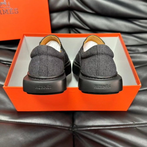 Replica Hermes Casual Shoes For Men #1208475 $76.00 USD for Wholesale