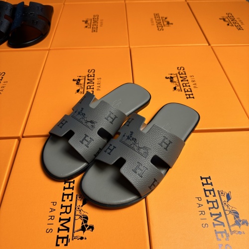 Hermes Slippers For Men #1208500 $48.00 USD, Wholesale Replica Hermes Slippers