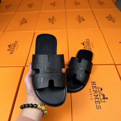 Hermes Slippers For Men #1208502 $48.00 USD, Wholesale Replica Hermes Slippers