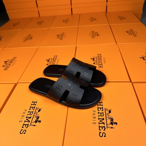 Replica Hermes Slippers For Men #1208502 $48.00 USD for Wholesale