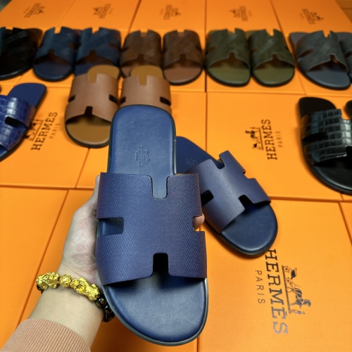 Hermes Slippers For Men #1208506 $48.00 USD, Wholesale Replica Hermes Slippers