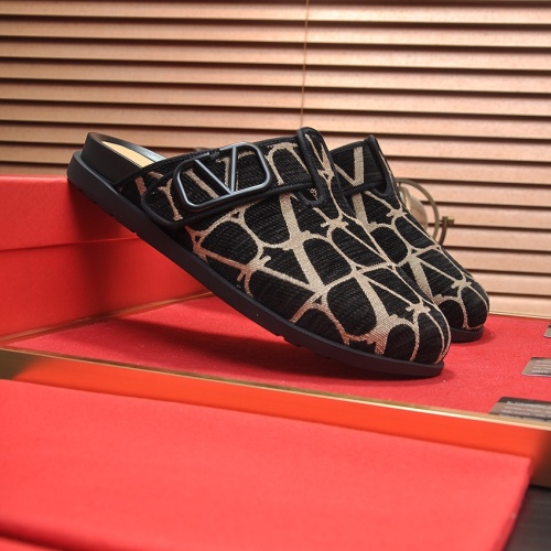 Replica Valentino Slippers For Men #1208519 $60.00 USD for Wholesale