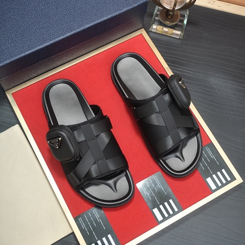 Replica Prada Slippers For Men #1208520 $60.00 USD for Wholesale