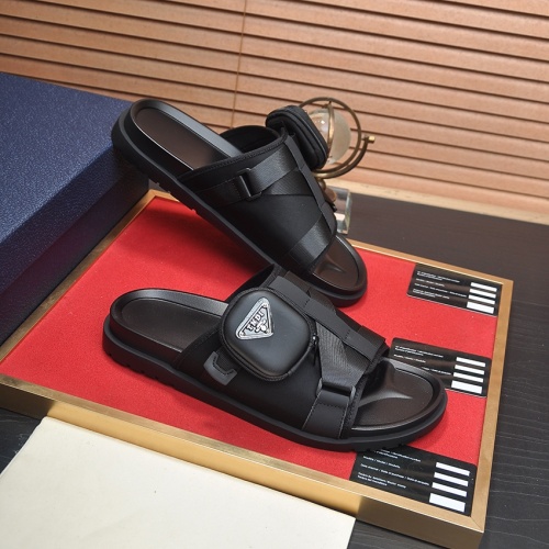 Replica Prada Slippers For Men #1208520 $60.00 USD for Wholesale