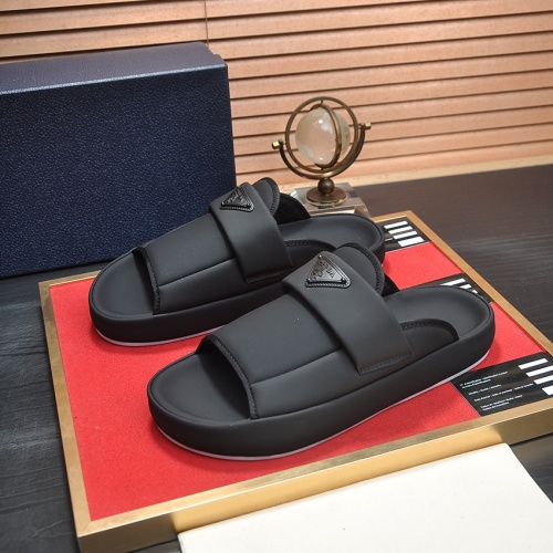 Prada Slippers For Men #1208521 $60.00 USD, Wholesale Replica Prada Slippers