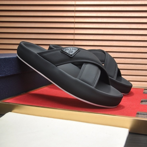 Replica Prada Slippers For Men #1208523 $60.00 USD for Wholesale