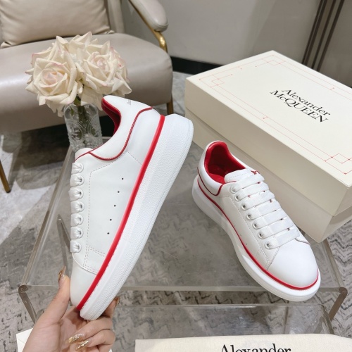 Replica Alexander McQueen Casual Shoes For Men #1208543 $102.00 USD for Wholesale