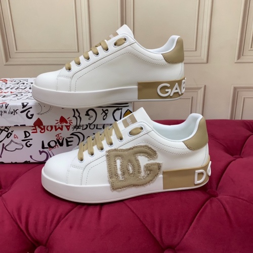 Dolce &amp; Gabbana D&amp;G Casual Shoes For Women #1208545 $100.00 USD, Wholesale Replica Dolce &amp; Gabbana D&amp;G Casual Shoes