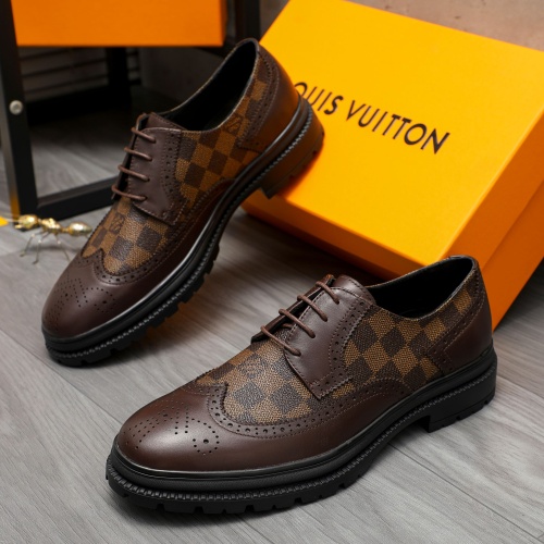 Louis Vuitton LV Oxfords Shoes For Men #1208548 $85.00 USD, Wholesale Replica Louis Vuitton LV Oxfords Shoes