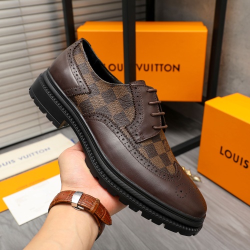 Replica Louis Vuitton LV Oxfords Shoes For Men #1208548 $85.00 USD for Wholesale