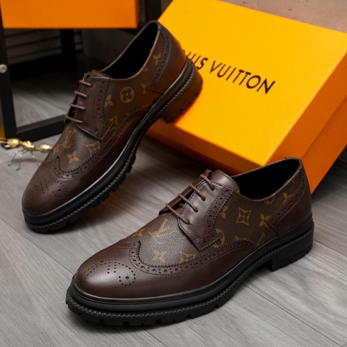 Louis Vuitton LV Oxfords Shoes For Men #1208550 $85.00 USD, Wholesale Replica Louis Vuitton LV Oxfords Shoes