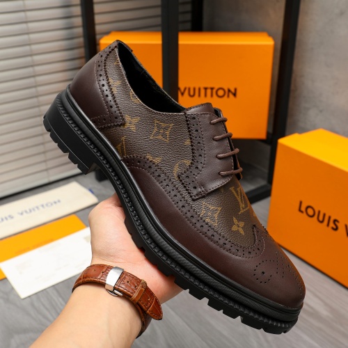 Replica Louis Vuitton LV Oxfords Shoes For Men #1208550 $85.00 USD for Wholesale