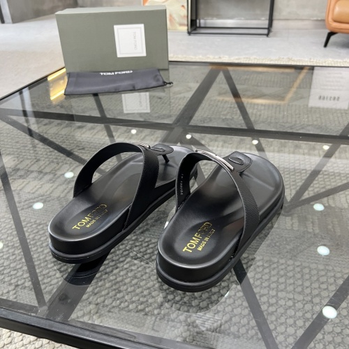 Replica Tom Ford Slippers For Men #1208596 $64.00 USD for Wholesale