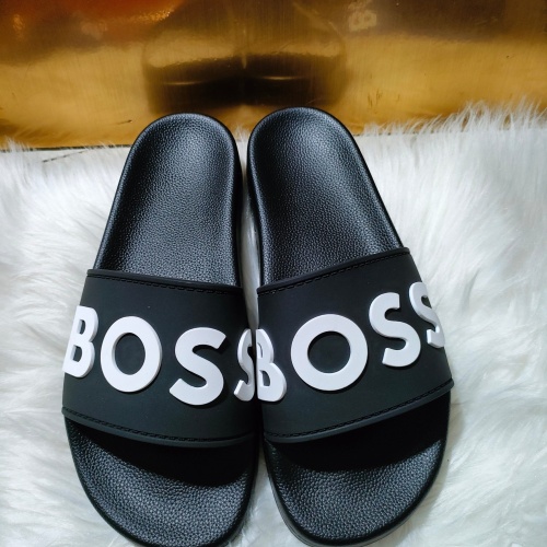 Boss Slippers For Men #1208678 $48.00 USD, Wholesale Replica Boss Slippers