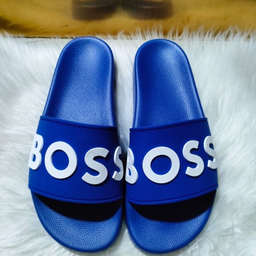 Boss Slippers For Men #1208682 $48.00 USD, Wholesale Replica Boss Slippers