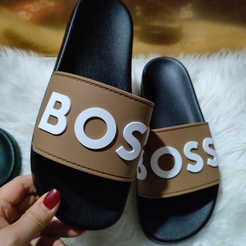 Replica Boss Slippers For Women #1208689 $48.00 USD for Wholesale