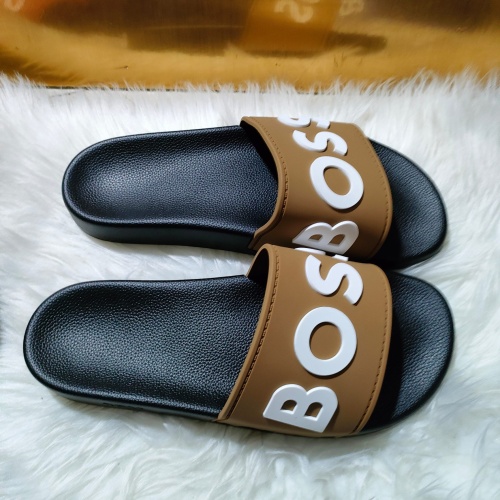 Replica Boss Slippers For Men #1208690 $48.00 USD for Wholesale