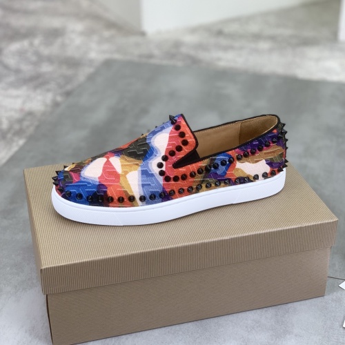 Replica Christian Louboutin Casual Shoes For Men #1208698 $88.00 USD for Wholesale