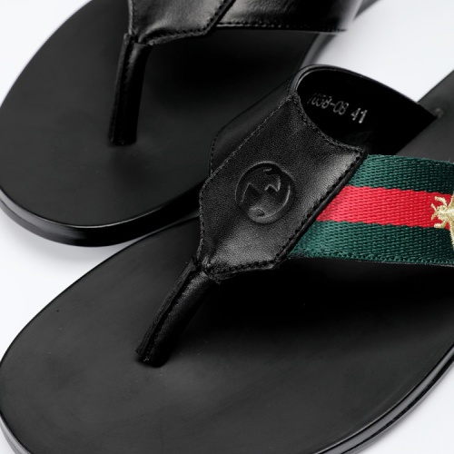 Replica Gucci Slippers For Men #1208734 $40.00 USD for Wholesale