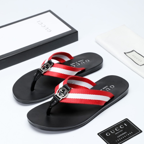 Gucci Slippers For Men #1208737 $40.00 USD, Wholesale Replica Gucci Slippers