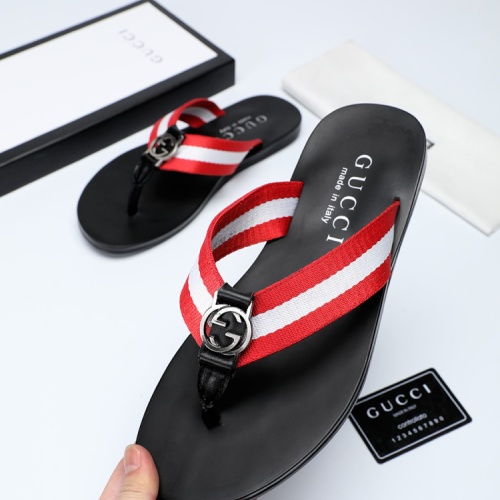 Replica Gucci Slippers For Men #1208737 $40.00 USD for Wholesale