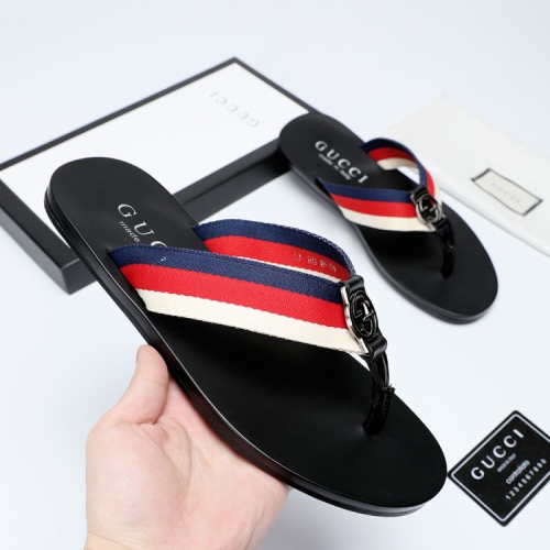 Replica Gucci Slippers For Men #1208740 $40.00 USD for Wholesale