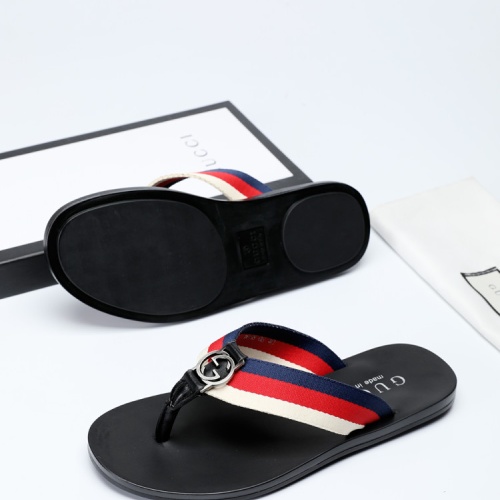 Replica Gucci Slippers For Men #1208740 $40.00 USD for Wholesale